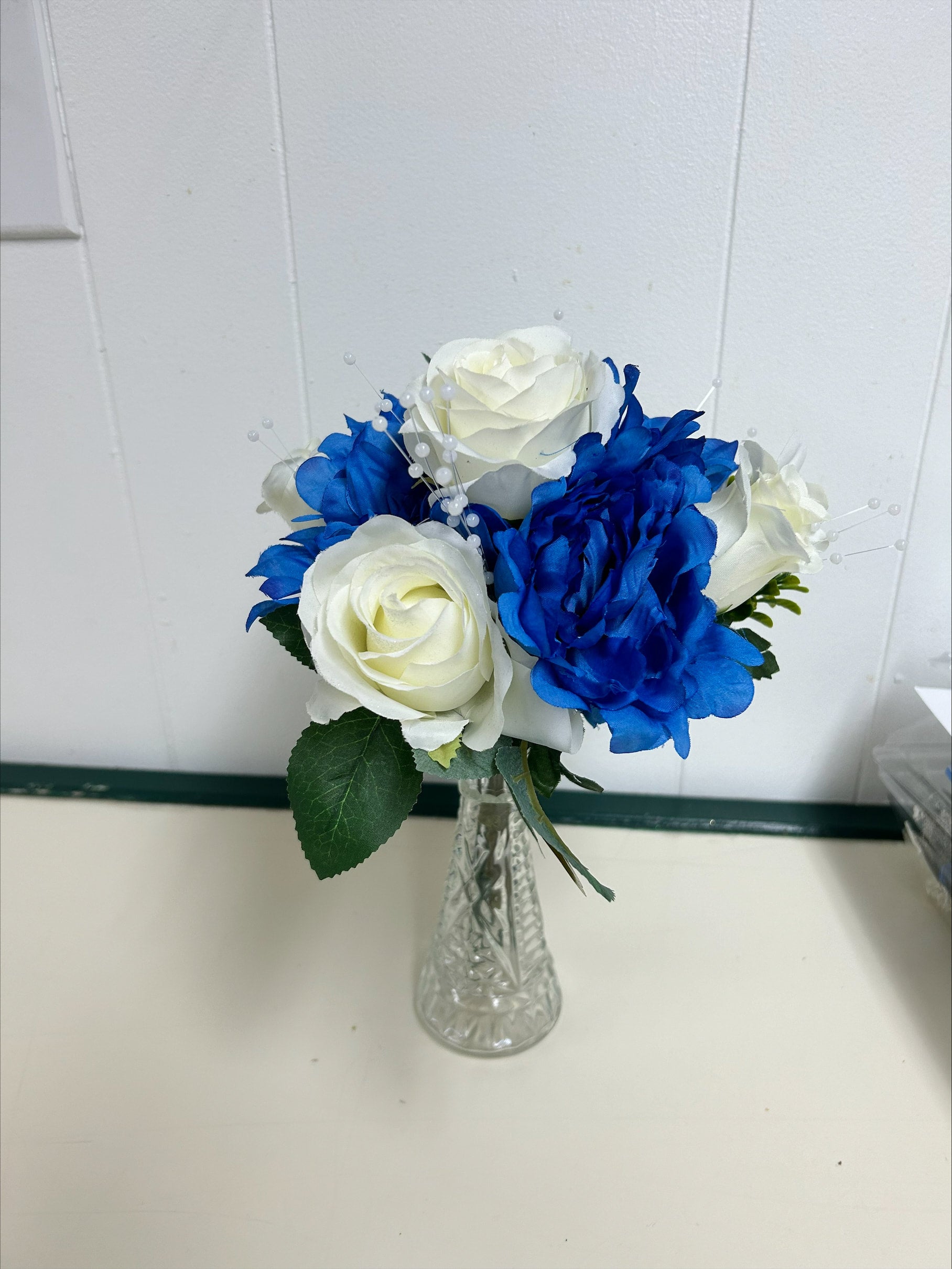 prom bouquets for royal blue dress Prom & Dance Floral Bouquets main image 0